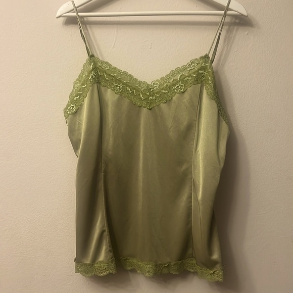 Worthington Green Embellished Sleeveless Camisole 335 Romantic - Picture 1 of 13